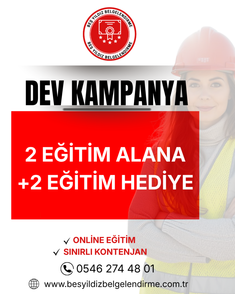 DEV KAMPANYA / 2 EĞİTİM ALANA + 2 EĞİTİM  HEDİYE